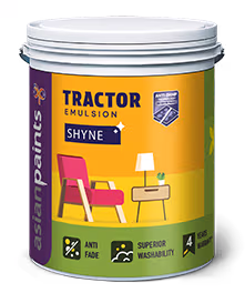 Asian Paints Tractor 4L Interior Emulsion Shyne